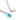 Paloma's Drop Necklace Silver