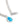 Paloma's Drop Necklace Silver