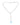 Paloma's Drop Necklace Silver