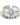 Paloma's Ring Silver Lightblue