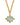 Philomena's Resin Necklace Gold