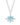 Philomena's Resin Necklace Silver