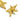 Pia's Starfish Earrings Gold