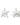 Pia's Starfish Earrings Silver