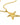 Pia's Starfish Necklace Gold