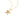Pim's Starfish Necklace Gold Multicolor