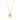 Pim's Starfish Necklace Gold Multicolor
