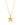 Pim's Starfish Necklace Gold Multicolor