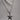 Pim's Starfish Necklace Silver Multicolor
