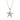 Pim's Starfish Necklace Silver Multicolor