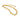 Plain Loop Chain Gold