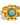 Riya's Flower Ring Gold Blue