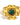 Riya's Flower Ring Gold Green