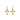 Rosie's Cross Huggies Gold White