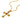 Rosie's Cross Necklace Red