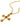 Rosie's Cross Necklace Red