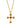 Rosie's Cross Necklace Red
