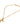 Rosie's Cross Necklace White