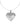 Ruby's Heart Locket Silver