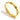 Sadie's Star Ring Gold Blue