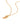 Stella's Fish Necklace Gold