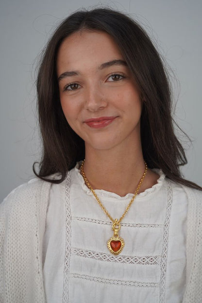 Cora's Heart Necklace