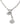 Tabi's Eye Necklace Silver