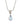 Thalia's Droplet Necklace Silver