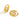 Tilly's Swirl Earrings Gold