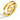 Tilly's Swirl Earrings Gold