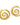 Tilly's Swirl Earrings Gold
