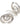 Tilly's Swirl Earrings Silver