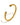 Tori's Bangle Gold Red