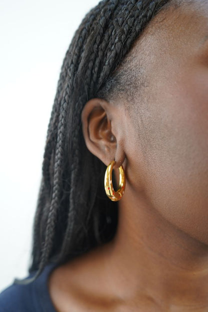 Lolita's Gold Hoops
