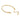 Gold Twist Bracelet Chain