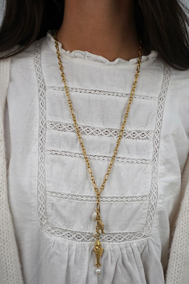 Jada's Fish Charm Necklace