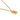 Vesper's Ace of Clubs Necklace Gold