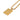 Vesper's Ace of Diamonds Necklace Gold