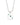 Vesper's Ace of Diamonds Necklace Silver
