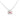 Vesper's Ace of Hearts Necklace Silver
