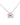 Vesper's Ace of Hearts Necklace Silver
