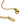 Vesper’s Aces Charm Necklace Gold
