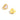 Viola's Heart Studs Gold White