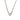 Wide Loop Necklace Chain With Charm Loop In Silver