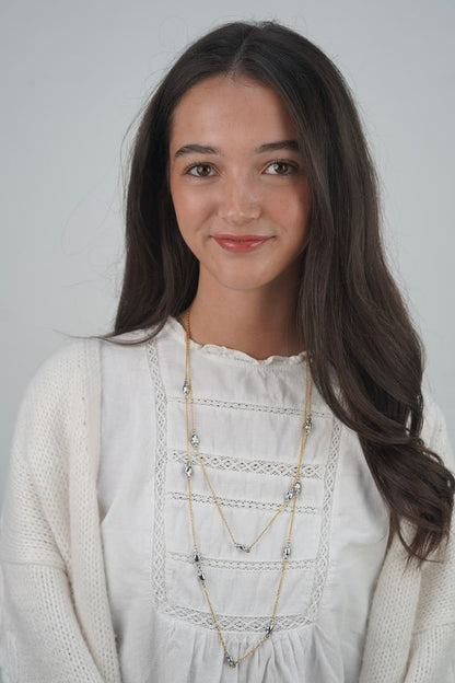 Melanie's Mixed Metal Necklace