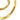 Zoe's Gemstone Hoops Gold